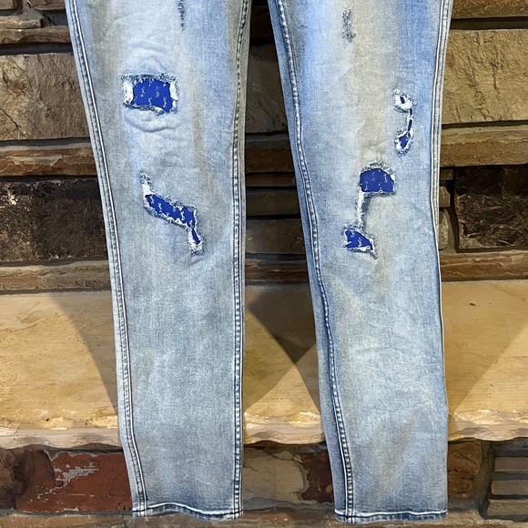 Ksubi Van Winkle Trashed Denim Jeans in Twisted Dreams Los Angeles Style - Picture 4 of 10